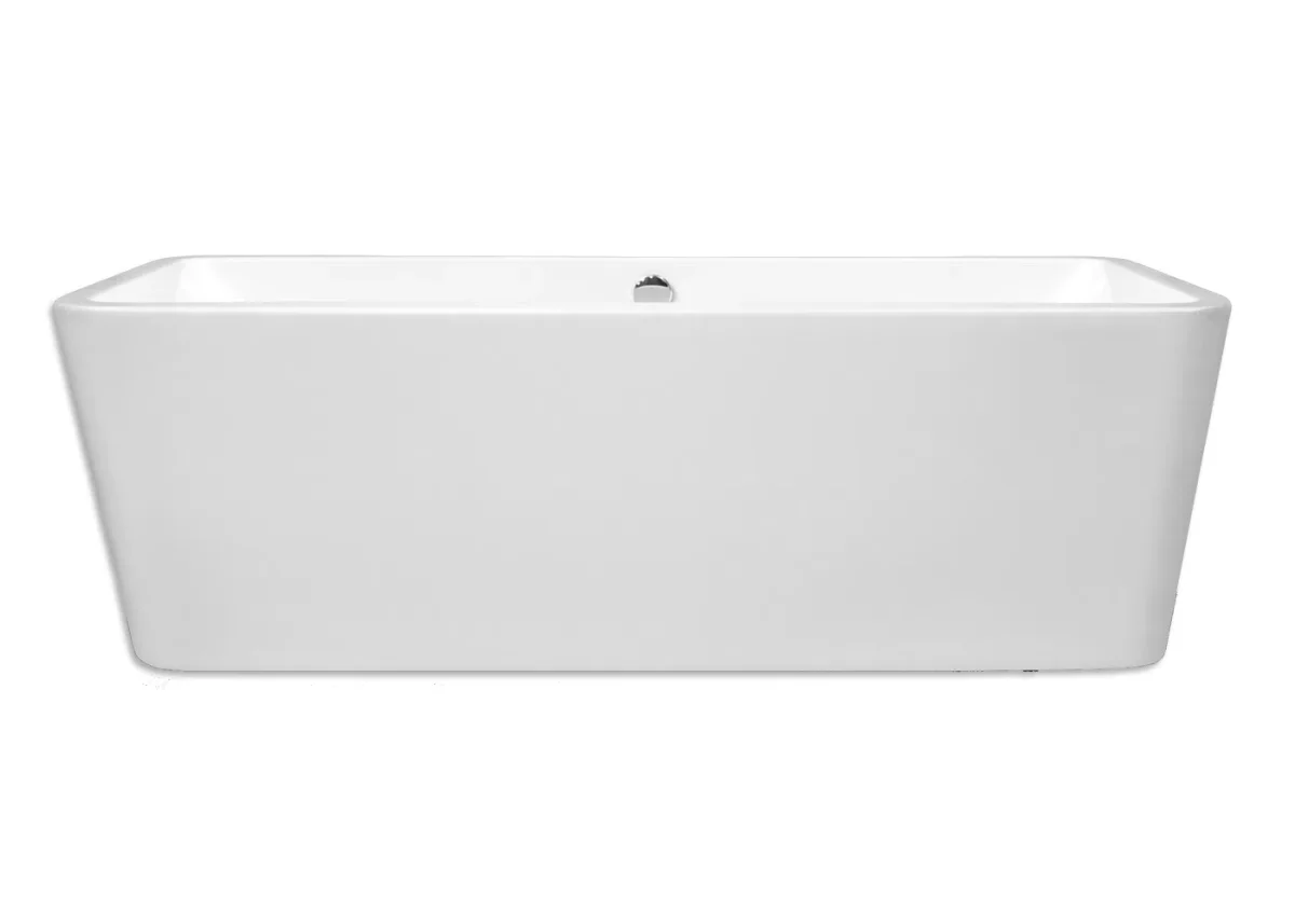 Xenz Marina vrijstaand bad 180×80 cm wit - Afbeelding 2