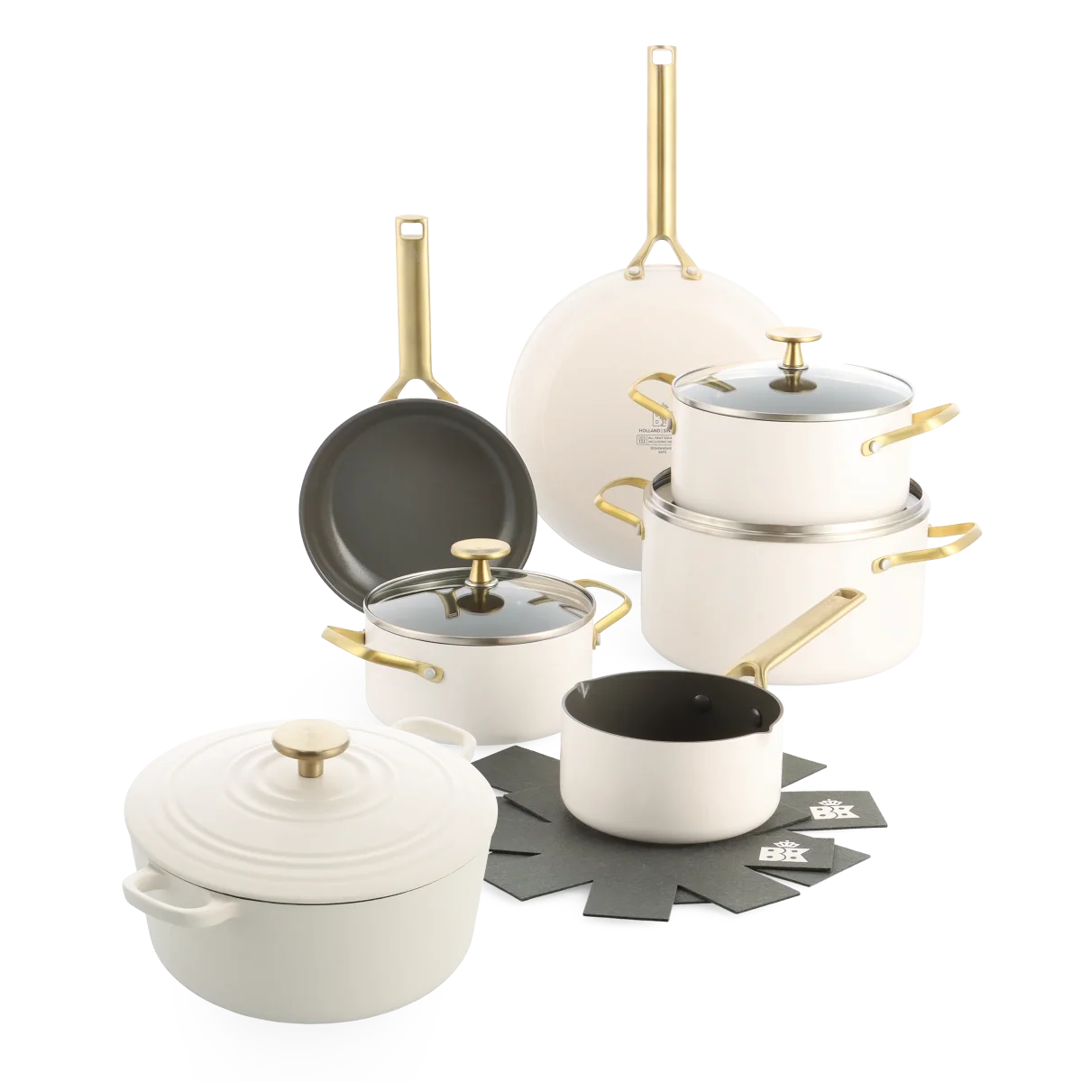 Sublime Cream set + Bourgogne 24cm - Afbeelding 2