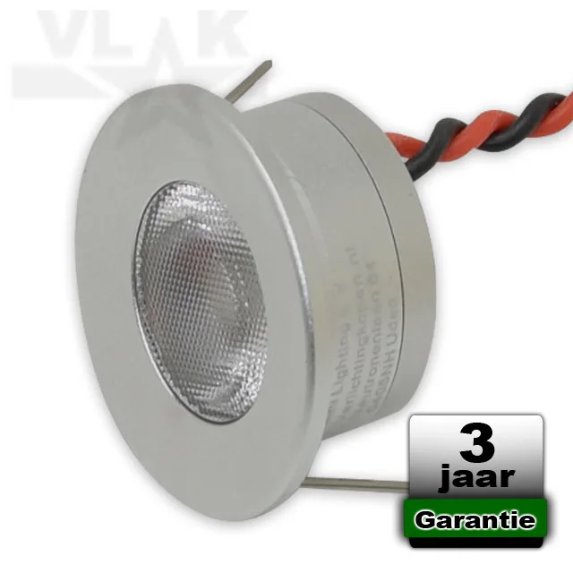 Mini Ledspots slaapkamer 12VDC 1W - Afbeelding 4