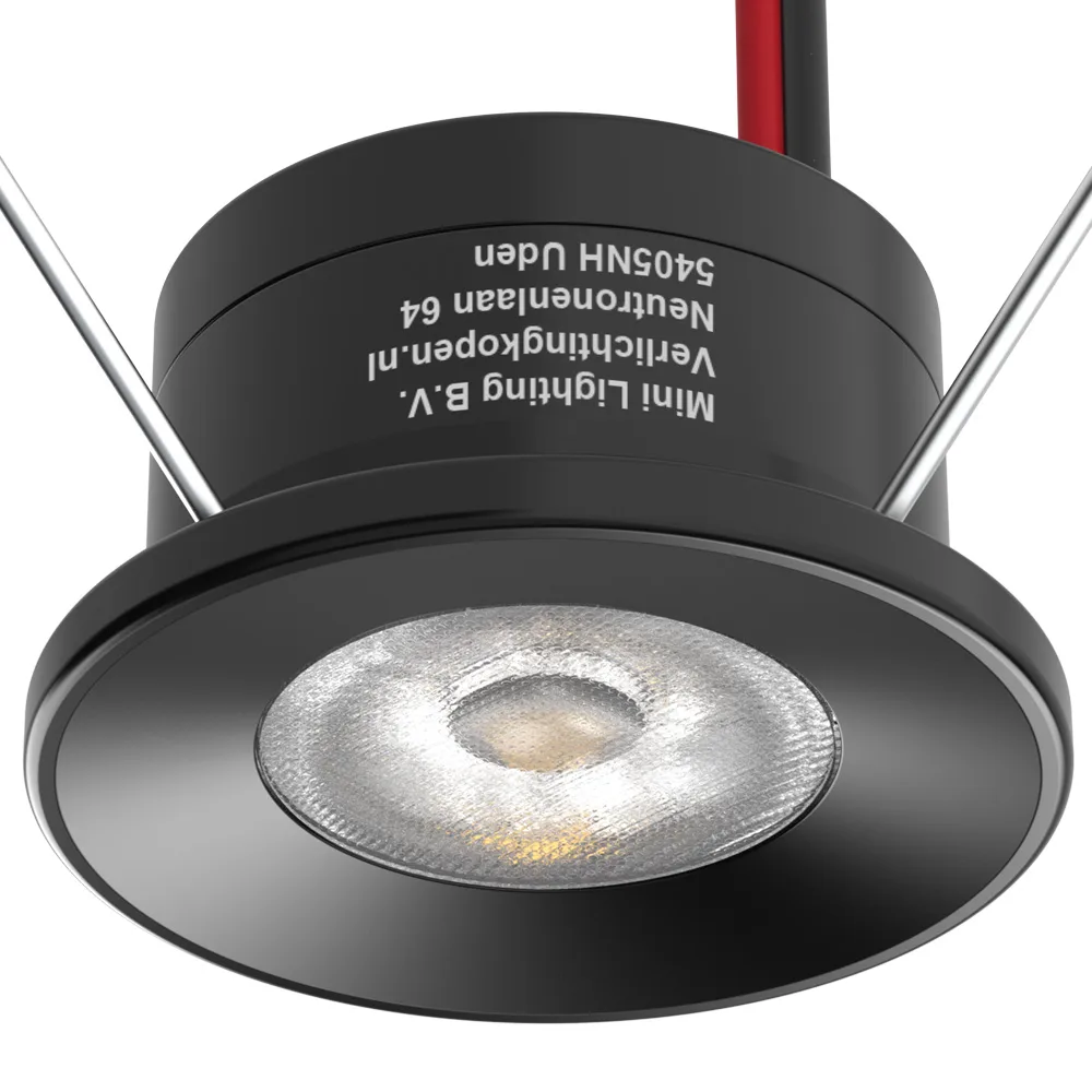 Kleine mini Led spot zwart inbouw voor Veranda Overkapping – Dimbaar – Afstandsbediening – Zigbee - Afbeelding 9