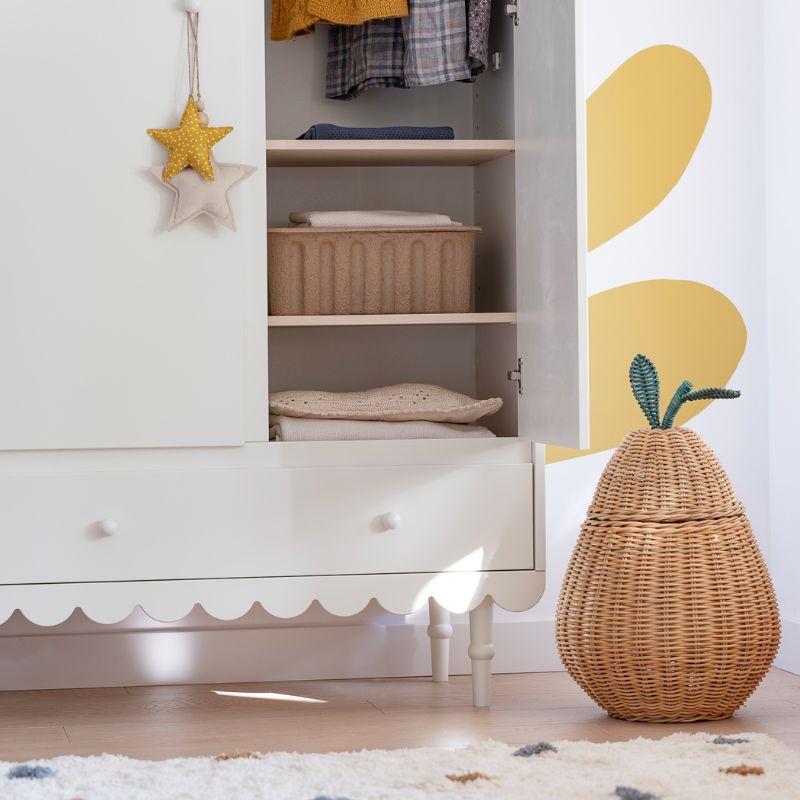3 deurs kinderkamer kledingkast Babushka - Afbeelding 5