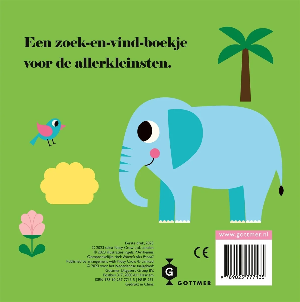 KartonBoek - Panda, waar ben je? - Ingela P Arrhenius - Afbeelding 6