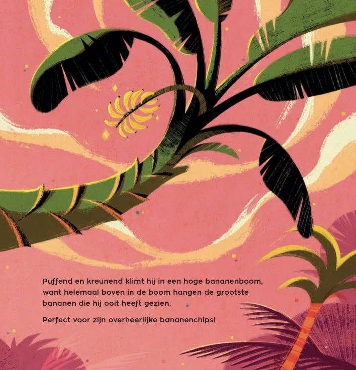 Prentenboek Hardcover - Anansi de spin - Sterker dan een Olifant - Iven Cudogham - Afbeelding 4